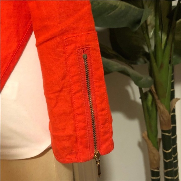 Marciano 🍭 Shayna Red Linen Sweater 2 - Picture 5 of 5